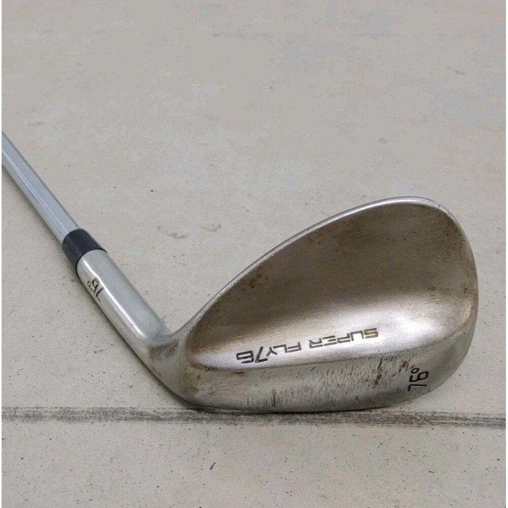 SUPER FLY 76° Satin Hi Lob Wedge ⛳ Steel Stiff - RH Right-Handed 35.5" Golf Club